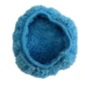Blue microfiber cleaning cloth cover for window cleaner robot, soft and absorbent pad. - Coral Fleece Cloth Cover / Single Piece / Dark Blue