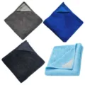 Magnetic microfiber cleaning cloth for home and school blackboard wiping, highly absorbent towel. - Mixed Color Set / Set of 4 / Multicolor Combo