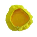 Microfiber replacement cloth cover for window cleaning robot, yellow triangular cleaning pad. - Coral Fleece Cloth Cover / Single Piece / Yellow
