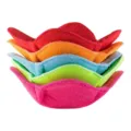Bunte Stoff Mikrowelle Schüssel Abdeckung Set, hitzebeständige Schüsselhalter Matte. - 5 Stück/Packung