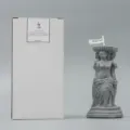 Three-sided broken arm Venus scented candle, artistic goddess pillar wax sculpture home decor. - Gray / Gray