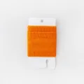 Orange knitted half sole arch socks sweet style toe separator sock covers for women. - One Size / Orange