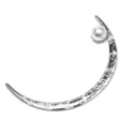 Epingle a cheveux croissant de lune style chinois avec perle pour coiffure elegante - F-32 Style 1
