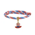 Paracord-Armband zum Unabhängigkeitstag mit patriotischem US-Flaggen-Zylinder-Anhänger - Stil 1 (4006)