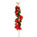 Vibrant red artificial bougainvillea flower branch for wedding and home decoration - Small Single Branch Bougainvillea / Red