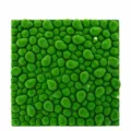Tapis de mur en mousse artificielle gazon vert galet pour décoration intérieure de maison. - Mousse de galets