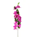 Vibrant magenta artificial bougainvillea silk flower branch for wedding and home decor - Small Single Branch Bougainvillea / Fuschia