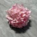 Realistic pink artificial hydrangea flower head for home and wedding decor - Hydrangea Flower Head / Deep Pink