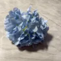 Artificial blue hydrangea flower head for home decor and wedding party arrangement - Hydrangea Flower Head / Light Blue