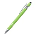 Bolígrafo de aluminio verde claro con punta de lápiz capacitiva para las pantallas - Verde Claro (Punta Táctil Negra)