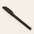 Elegant black 0.5mm gel pen with soft-touch finish and green accent - Green Hat Santa / 0.5mm / 10 Pieces/Pack / Black