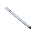 Lápiz óptico capacitivo blanco universal con punta de tela conductora para tabletas - Blanco