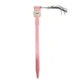 Bolígrafo de graduación rosa con cara sonriente y decoración de borla negra para oficina - 0.7mm / Rosa