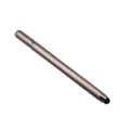 Lápiz táctil capacitivo universal 2 en 1 con acabado metálico macarrón oro rosa - Rosa oro