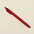 Matte red 0.5mm retractable gel pen with candy color design for smooth office writing - 0.5mm / Red