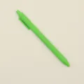Minimalist 0.5mm retractable gel pen in vibrant green candy color with smooth matte finish - 0.5mm / Green