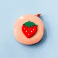Mètre à ruban rétractable mignon fraise, règle souple portable de 1,5 m pour couture - Style Fraise
