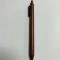 Premium brown retractable gel pen with black ink and bullet tip for office writing - Brown Barrel (A0060) / 0.5mm Bullet Tip / Brown