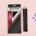 Professional 12-piece 2H-8B sketching pencil set for art drawing, shading, and graphite art. - 12 Pieces Paper Box / Black