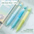 Set of 3 pastel ergonomic mechanical pencils with posture correction soft rubber grip - Sprout / 3pcs
