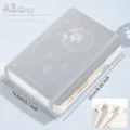 Agenda diaria A5 gris 2025-2026 en inglés con 408 páginas de papel premium de 80 g/m2 - A5 / Gris