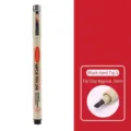 Professional black 3.0mm hard tip fineliner pen for technical sketching and manga drawing - 3mm
