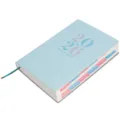 Agenda giornaliera A5 2026 azzurra con linguette indice mensili per planner - Agenda 2026 Copertina Flessibile Tipo B Blu / A5