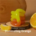 Temperaturwechselndes sensorisches Drehspielzeug in Orange und Gelb zur Entspannung - Temperatur Farbwechselnd-Orange