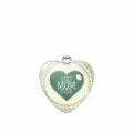 Heart-shaped pendant with 'Best Mom Ever' text and butterfly for Mother's Day gift - Pendant Only (Without Chain) / Style 06