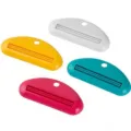 Set de exprimidor de tubos manual en cuatro colores vibrantes para pasta de dientes - 8.6*3.7 / Verde