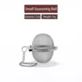 Small 304 stainless steel mesh tea ball infuser, 5cm diameter seasoning filter ball - S