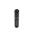 Frasco atomizador de perfume recargable portátil de 5ml para viaje en negro elegante - 5ml / Negro