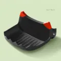 Creative devil horns design kitchen lid organizer and spoon rest in devil black matte finish - Kuromi Black
