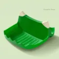 Multifunctional crocodile green kitchen utensil rest for spatulas, spoons and pot lids - Crocodile Green