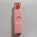 Robuster rosa Kunststoff Druck-Dichtclip für Snack und Brotbeutel Feuchtigkeitsschutz - 1.6*6.1cm / Hellrosa