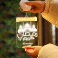 Lámpara colgante LED Ramadan Kareem con diseño de mezquita grabada para decoración - Castillo