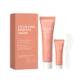 Professional facial hair removal cream set with soothing cream and spatula for face care - Facial Hair Removal Set