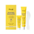Kit d'épilation faciale professionnel HOYGI avec crème apaisante et applicateur. - Crème Dépilatoire 50g + Crème Apaisante 10g + Grattoir