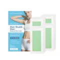OceAura plant extract soothing hair removal wax strips for gentle body hair removal - 20PCS