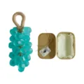 Handgemaakte blauwe juweel druivenzeep met een elegante gouden geschenkverpakking - Tea Tree Juweel Druiven Zeep (SKU00002401)