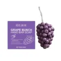 Savon artisanal en forme de grappe de raisin avec un parfum rafraîchissant pour la peau. - 80.00g / Violet