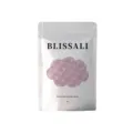 BLISSALI exfoliating shower towel in soft pink for gentle skin care and exfoliation - 1 Piece / Pink