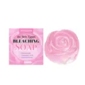 Viareline rose essential oil bleaching soap for all skin types body cleansing 80g - 80.00g