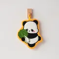Serviette de main panda mignonne en polaire corail à suspendre - Panda chou