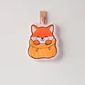 Serviette de toilette renard en polaire corail absorbante et suspendue pour cuisine - Série de sacs-Renard