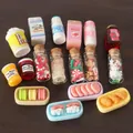 Collection of miniature simulation food and drink models for dollhouse micro landscape - Candy and Cookies [17-piece set]