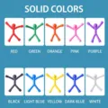 Imanes de nevera magnéticos de colores para el estrés en 10 opciones de colores sólidos - Colores Mixtos Sólidos