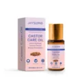 Jaysuing castor care oil with rose quartz roller for moisturizing and skin nourishment. - 50ml