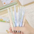 Set di penne gel profumate retrattili con punta ST, asciugatura rapida e scrittura fluida - 0.5mm / Fragranza Casuale