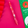 Cute red Christmas gel pen with cartoon Santa Claus design, creative holiday gift - Red Santa Claus / 0.5mm